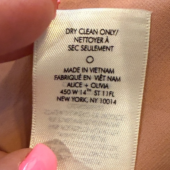 New! Alice + Olivia Harmony Satin Mini Slip Dress Rose Pink 45622 - Picture 13 of 14